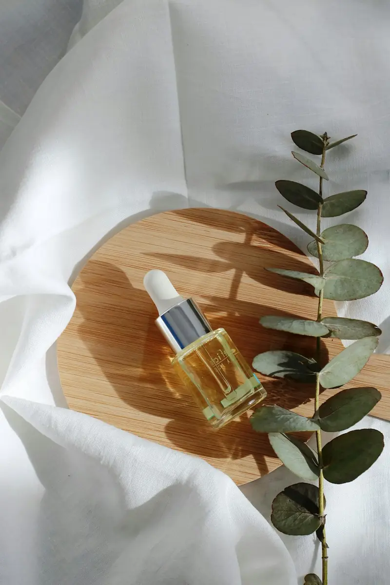 Serum bottle, Brightside Skincare post